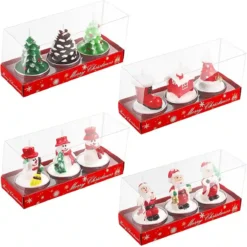 12 Pezzi Candele Tealight Di Natale Delicato Babbo Natale Fatto A -Offerte Playmobil || Villeroy & Boch || Ravensburger Negozio 12 pezzi candele tealight 4