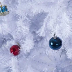 Abete Bianco Di Natale Artificiale Da 180cm, 130 Rami 5 Abete Bianco Di Natale Artificiale Da 180cm, 130 Rami -Offerte Playmobil || Villeroy & Boch || Ravensburger Negozio abete bianco di natale artificiale da 180cm 2