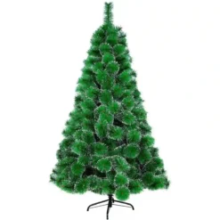 Abete Verde Artificiale Da 120 Cm, Perfetto Per Il Natale