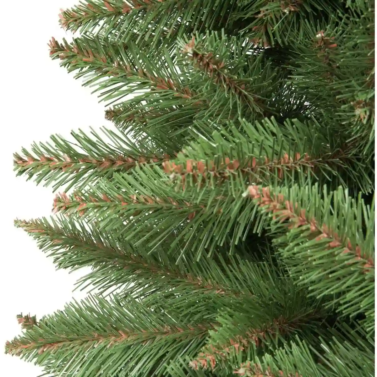 Albero Di Natale, Con Supporto In Legno, Da 220 Cm 2 Albero Di Natale, Con Supporto In Legno, Da 220 Cm - immagine 2