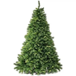 Albero Di Natale Folto E Realistico, Da 210 Cm, Artificiale In PVC