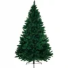 Albero Di Natale Realistico Da 210 Cm, Verde Scuro, Abete Artificiale