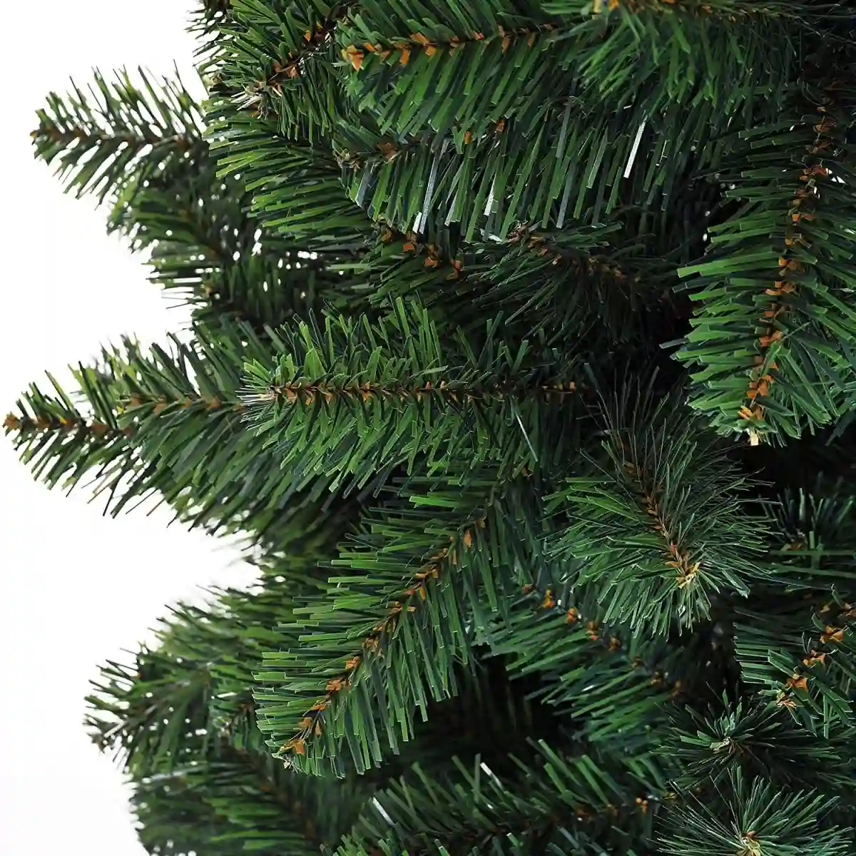 Albero Di Natale Slim Con 631 Rami, 210 Cm, Abete Verde 3 Albero Di Natale Slim Con 631 Rami, 210 Cm, Abete Verde - immagine 3
