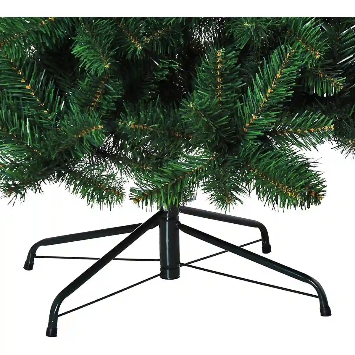Albero Di Natale Slim Con 631 Rami, 210 Cm, Abete Verde 4 Albero Di Natale Slim Con 631 Rami, 210 Cm, Abete Verde - immagine 4