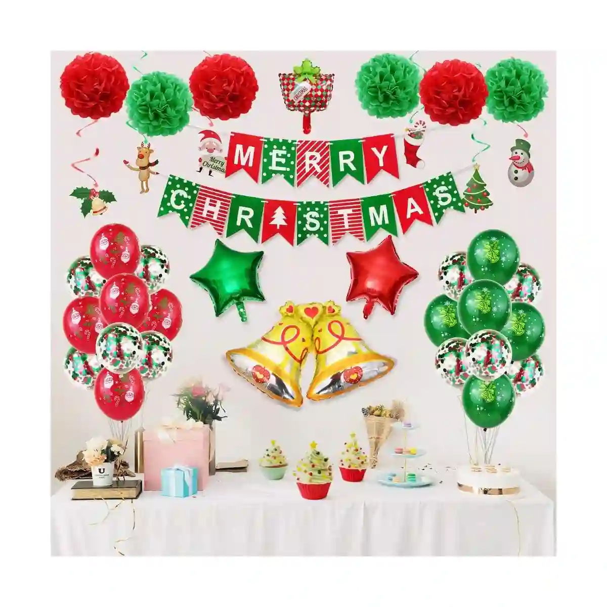 Allestimento Palloncini Di Natale, Completo, 31 Articoli 2 Allestimento Palloncini Di Natale, Completo, 31 Articoli - immagine 2