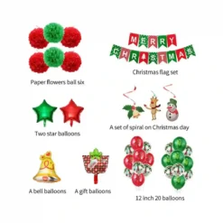 Allestimento Palloncini Di Natale, Completo, 31 Articoli 5 Allestimento Palloncini Di Natale, Completo, 31 Articoli -Offerte Playmobil || Villeroy & Boch || Ravensburger Negozio allestimento palloncini di natale 2