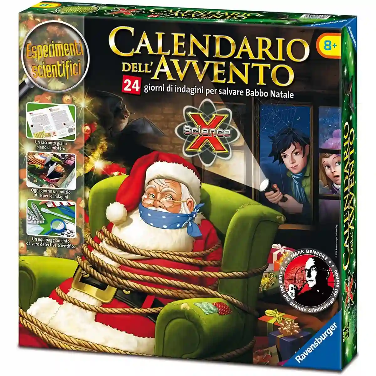 Ravensburger Calendario Dell'avvento Per Salvare Babbo Natale, Con 24 Sorprese 1 Ravensburger Calendario Dell'avvento Per Salvare Babbo Natale, Con 24 Sorprese