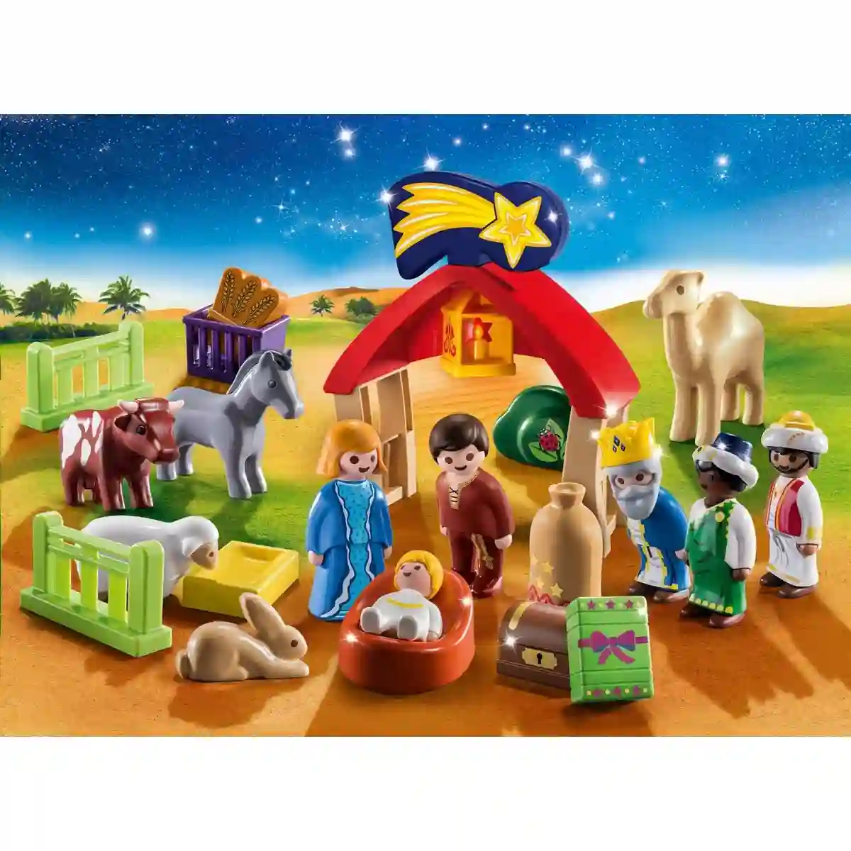 Calendario Dell'avvento Presepe Di Natale Playmobil, Idea Regalo 2 Calendario Dell'avvento Presepe Di Natale Playmobil, Idea Regalo - immagine 2