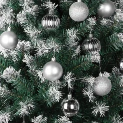 ❄ Confezione Da 32 Palline Di Natale Argento, Opache E Lucide -Offerte Playmobil || Villeroy & Boch || Ravensburger Negozio confezione da 32 palline di natale argento 2