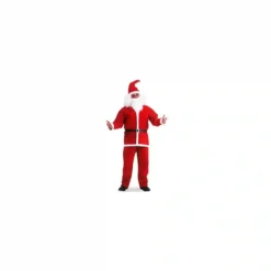 Costume Da Babbo Natale Economico Per Adulti, Vestito Completo