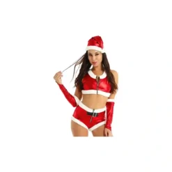 Costume Sexy Da Babbo Natale Girl, Miss Santa Christmas