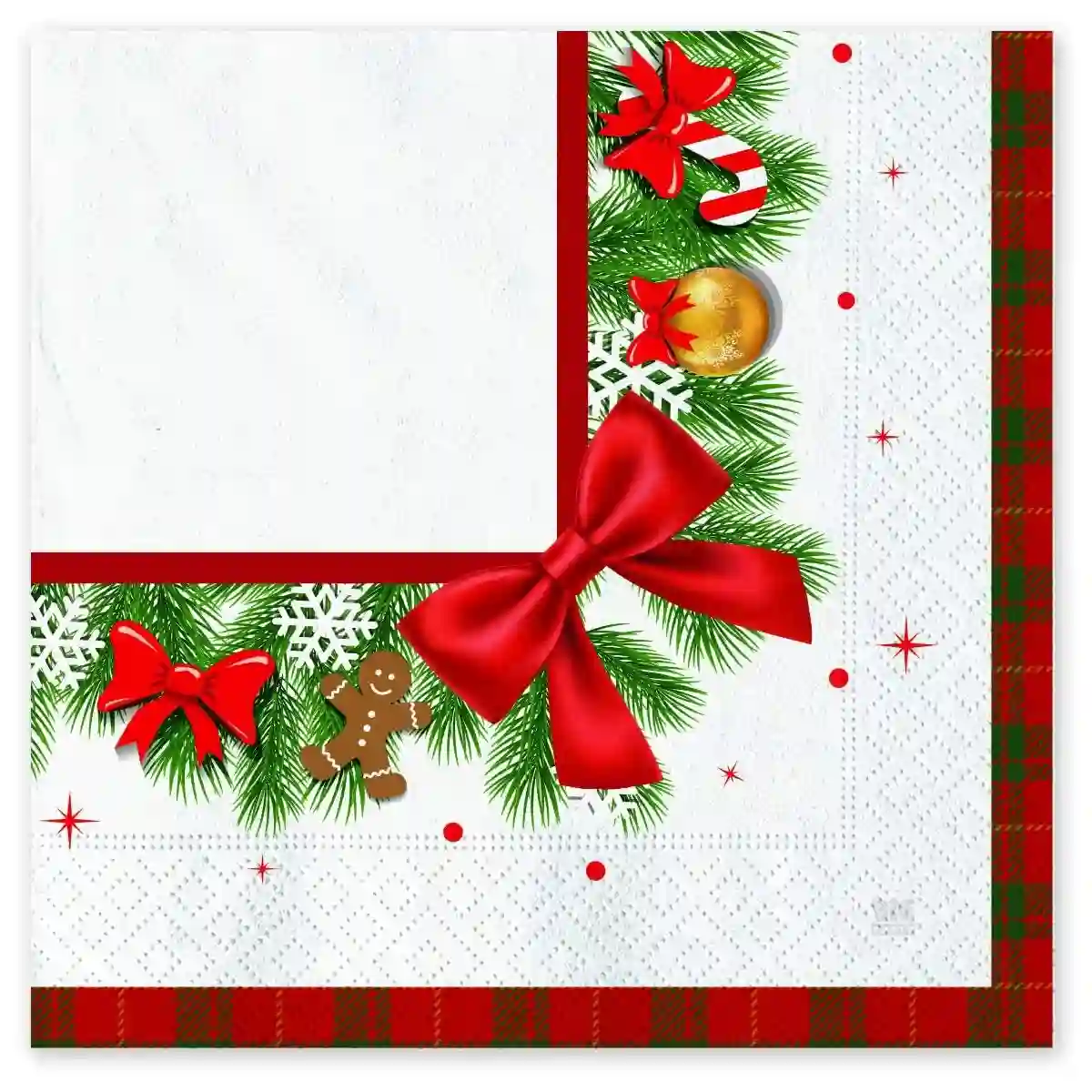 Kit Per 32 Persone Natale In Famiglia, Coordinato Completo 5 Kit Per 32 Persone Natale In Famiglia, Coordinato Completo - immagine 5