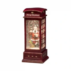 Lanterna A LED Con Babbo Natale, Centrotavola Decorativo