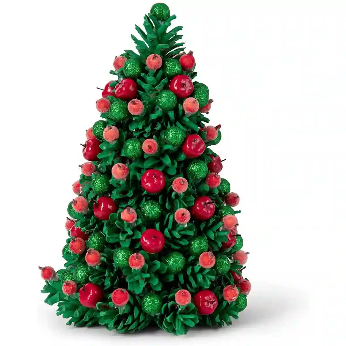 Mini Abete Di Natale, Centrotavola, Fatto A Mano 1 Mini Abete Di Natale, Centrotavola, Fatto A Mano