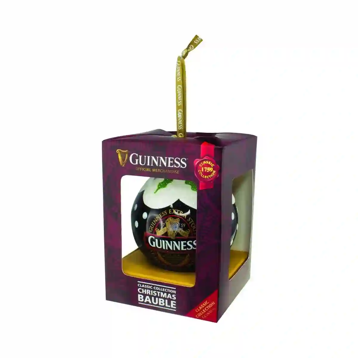 Guinness Pallina Di Natale Guiness, Prodotto Ufficiale, Da Collezione 1 Guinness Pallina Di Natale Guiness, Prodotto Ufficiale, Da Collezione