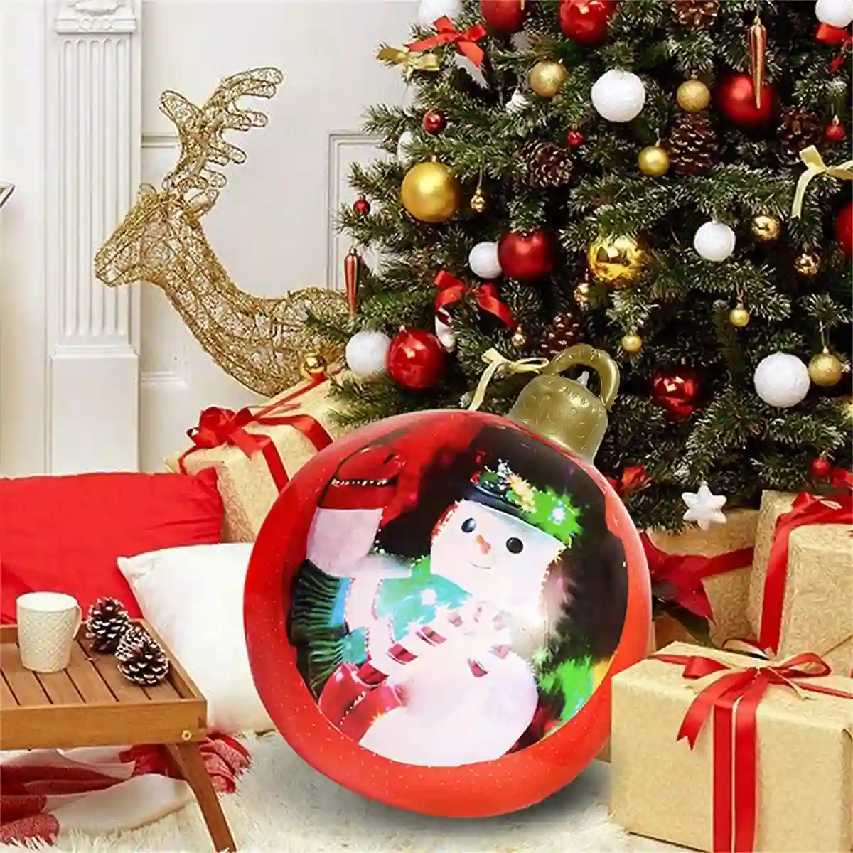 Palline Gonfiabili Di Natale, Palloncini Giganti 2 Palline Gonfiabili Di Natale, Palloncini Giganti - immagine 2