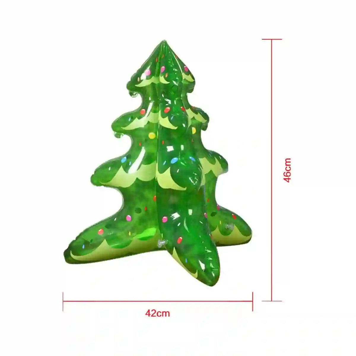 Palloncino Albero Di Natale, Supershape In Alluminio, 3D 2 Palloncino Albero Di Natale, Supershape In Alluminio, 3D - immagine 2
