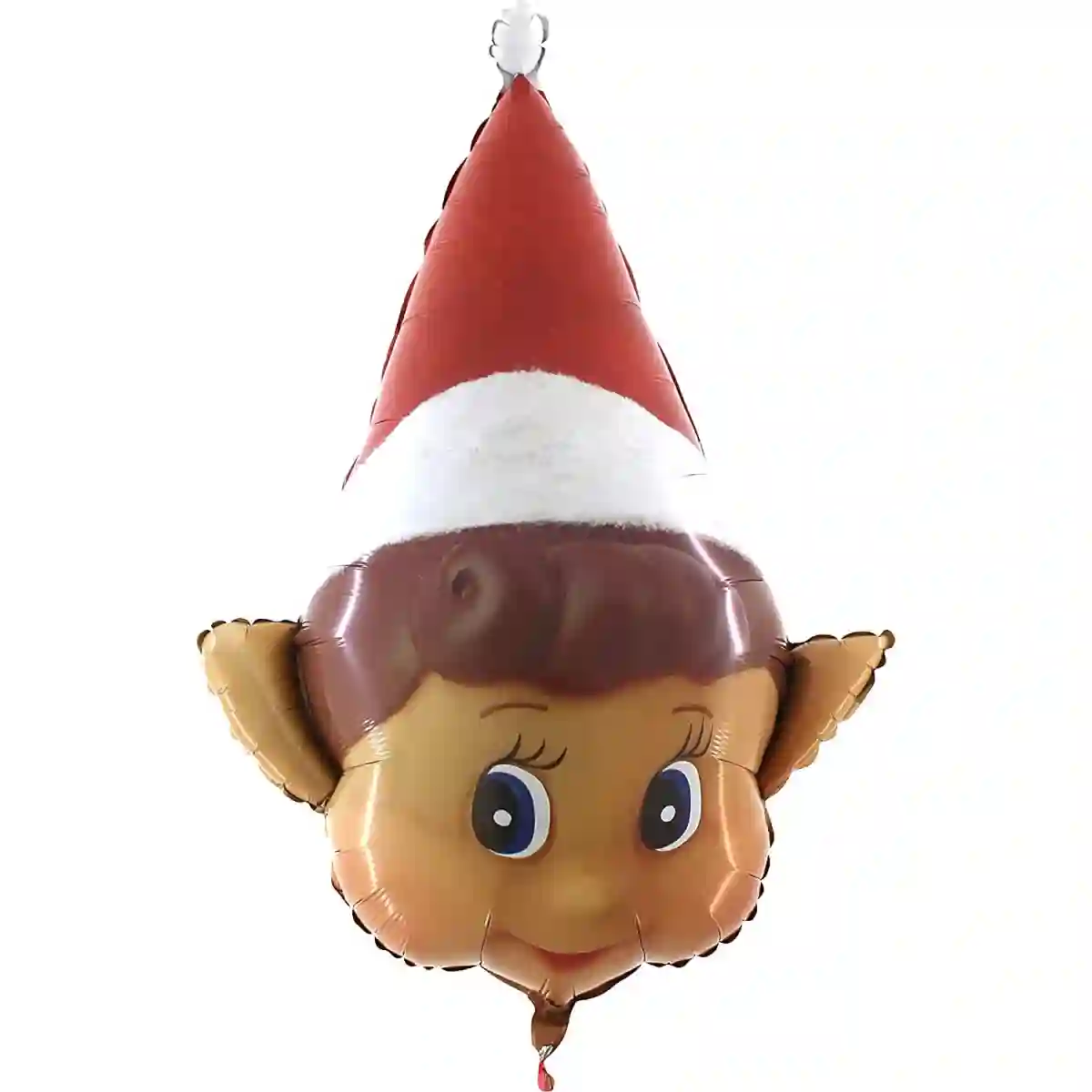 Palloncino Elfo Di Natale In Alluminio, Per Feste 1 Palloncino Elfo Di Natale In Alluminio, Per Feste