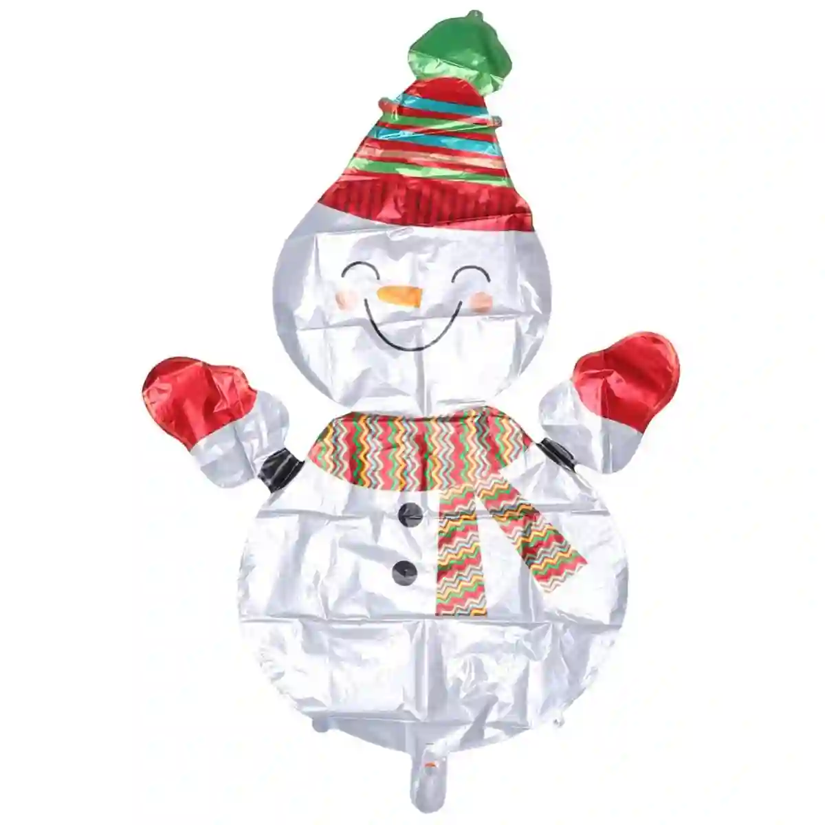 Palloncino Pupazzo Di Neve Di Natale, Airwalker In Alluminio 2 Palloncino Pupazzo Di Neve Di Natale, Airwalker In Alluminio - immagine 2