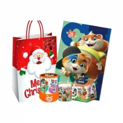 Panettoncino 44 Gatti Con Sorpresa, Kit Regalo Di Natale