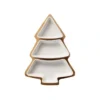 Piatto Forma Albero Natale In Ceramica, Vassoio Per Natale