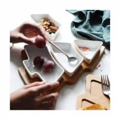 Piatto Forma Albero Natale In Ceramica, Vassoio Per Natale -Offerte Playmobil || Villeroy & Boch || Ravensburger Negozio piatto forma albero natale in ceramica 2