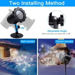 Proiettore Magia Di Stelle, Fiocchi Di Natale A Led, Impermeabile, Uso Esterno -Offerte Playmobil || Villeroy & Boch || Ravensburger Negozio proiettore magia di stelle fiocchi di natale a led 2