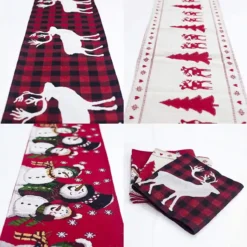 Runner Da Tavola Di Natale Con Ricami, Decorazione Per La Tavola -Offerte Playmobil || Villeroy & Boch || Ravensburger Negozio runner da tavola di natale con ricami 3