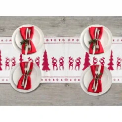 Runner Da Tavola Di Natale Con Ricami, Decorazione Per La Tavola -Offerte Playmobil || Villeroy & Boch || Ravensburger Negozio runner da tavola di natale con ricami 4