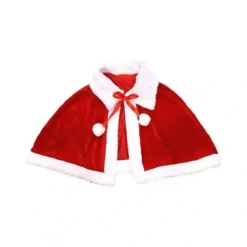 Scialle, Mantello Rosso Natalizio Per Adulti, Abito Babbo Natale
