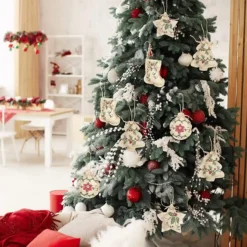 Set 12 Decorazioni In Juta E Stoffa Per Albero Di Natale 6 Set 12 Decorazioni In Juta E Stoffa Per Albero Di Natale -Offerte Playmobil || Villeroy & Boch || Ravensburger Negozio set 12 decorazioni in juta per albero di natale 2