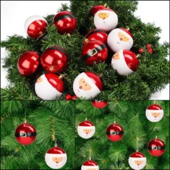 Set 12 Palline Di Natale Rosse Scintillanti E Babbo Natale, Da 8 Cm -Offerte Playmobil || Villeroy & Boch || Ravensburger Negozio set 12 palline di natale rosse scintillanti da 8 cm 3