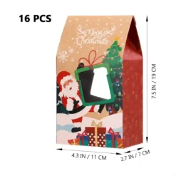 Set 16 Scatole Regalo Di Natale, 4 Grafiche Speciali, In Carta Kraft 7 Set 16 Scatole Regalo Di Natale, 4 Grafiche Speciali, In Carta Kraft -Offerte Playmobil || Villeroy & Boch || Ravensburger Negozio set 16 scatole regalo di natale 2