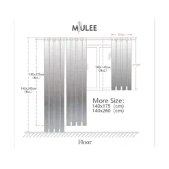Set 2 Tende Di Natale Trasparenti Con Occhielli, Arredo Casa 9 Set 2 Tende Di Natale Trasparenti Con Occhielli, Arredo Casa -Offerte Playmobil || Villeroy & Boch || Ravensburger Negozio set 2 tende di natale trasparenti con occhielli 4