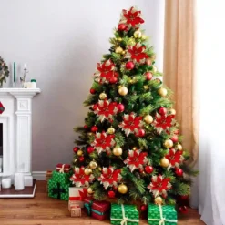 Set 20 Fiori Artificiali Rossi Per L'albero Di Natale, Da 20 Cm -Offerte Playmobil || Villeroy & Boch || Ravensburger Negozio set 20 fiori artificiali rossi per l albero di natale 2