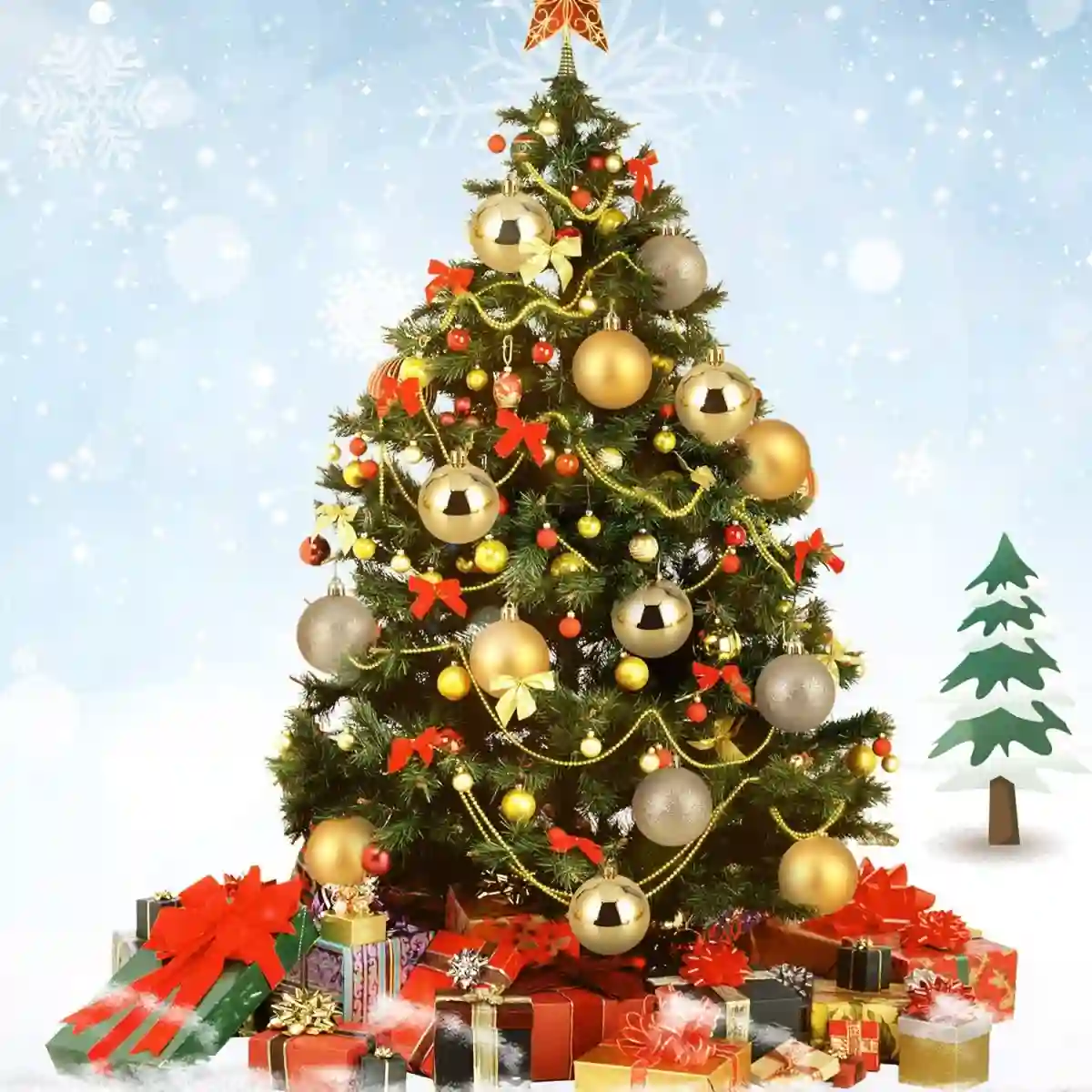 ❄ Set 24 Palline Di Natale Con 3 Finiture Speciali 5 ❄ Set 24 Palline Di Natale Con 3 Finiture Speciali - immagine 5