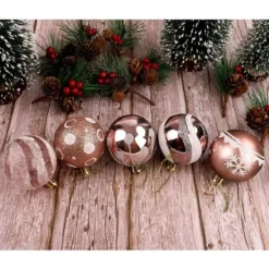 Set 24 Palline Rosa Gold Per L'albero Di Natale, Eleganti E Originali -Offerte Playmobil || Villeroy & Boch || Ravensburger Negozio set 24 palline rosa gold per l albero 2