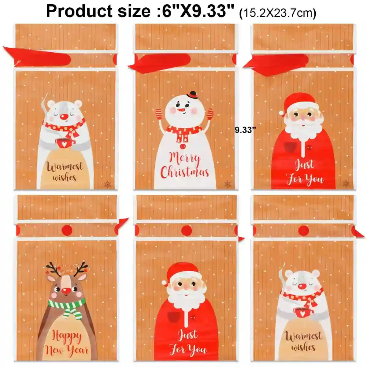 Set 30 Sacchetti Regalo Per Natale, Piccoli Doni 2 Set 30 Sacchetti Regalo Per Natale, Piccoli Doni - immagine 2