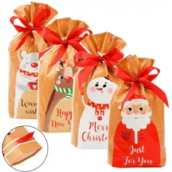 Set 30 Sacchetti Regalo Per Natale, Piccoli Doni