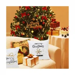 Set 4 Fodere Di Natale Per Cuscini, Grafiche Moderne, Idea Regalo -Offerte Playmobil || Villeroy & Boch || Ravensburger Negozio set 4 fodere di natale per cuscini 2