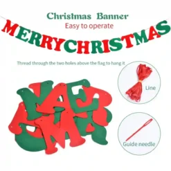 ❄ Set 5 Banner Natalizio, Striscione Buon Natale 6 ❄ Set 5 Banner Natalizio, Striscione Buon Natale -Offerte Playmobil || Villeroy & Boch || Ravensburger Negozio set 5 banner natalizio striscione buon natale 2