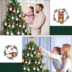 Set 6 Pendenti Gnomi In Feltro, Decorazioni Per Albero E Natale -Offerte Playmobil || Villeroy & Boch || Ravensburger Negozio set 6 pendenti gnomi in feltro 2