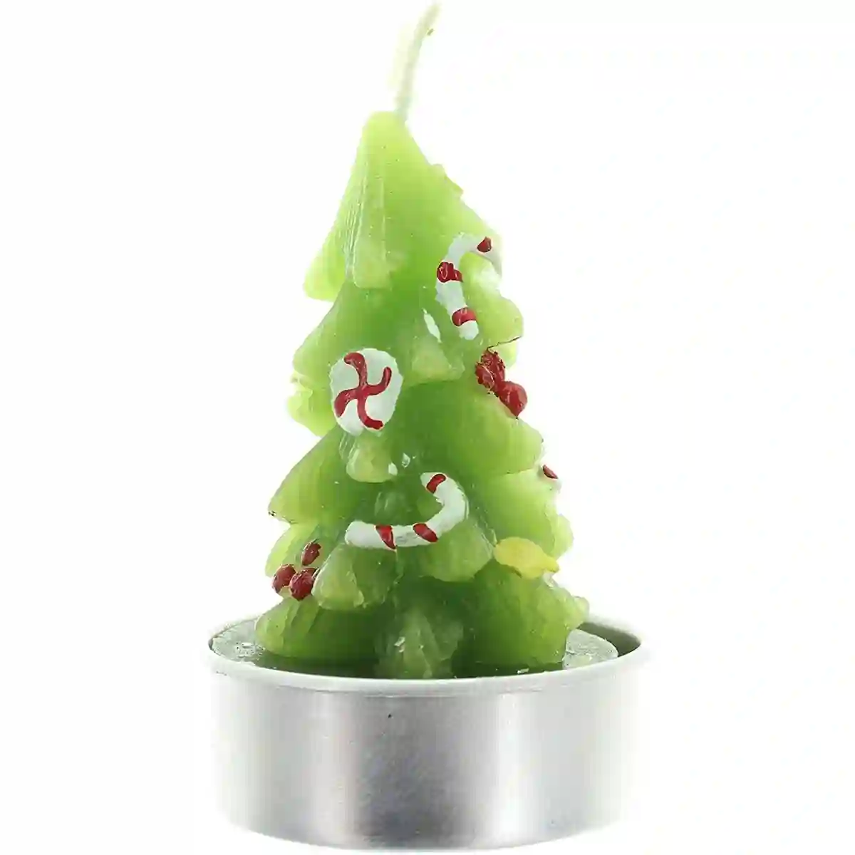 Set Con 24 Candele Natalizie A Forma Di Babbo Natale E Albero, Piccoli Pensieri 4 Set Con 24 Candele Natalizie A Forma Di Babbo Natale E Albero, Piccoli Pensieri - immagine 4