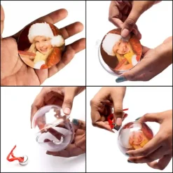 Set Da 10 Palla Di Natale Con Foto, Personalizzabili -Offerte Playmobil || Villeroy & Boch || Ravensburger Negozio set da 10 palla di natale con foto 2