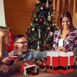 Set Da 20 Scatole Regalo Natale, Design Tuta Babbo Natale -Offerte Playmobil || Villeroy & Boch || Ravensburger Negozio set da 20 scatole regalo natale design tuta babbo natale 3