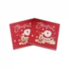 Set Da 20 Tovaglioli Di Natale Merry Christmas, Decorazioni Tavola