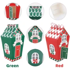 Bellissimo Set Da 24 Scatole Regalo Natale A Forma Di Casetta, Rosse E Verdi 6 Bellissimo Set Da 24 Scatole Regalo Natale A Forma Di Casetta, Rosse E Verdi -Offerte Playmobil || Villeroy & Boch || Ravensburger Negozio set da 24 scatole regalo natale a forma di casetta 2