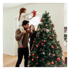 Set Da 30 Palle Di Natale Rosse Lucide, Opache E Glitterate -Offerte Playmobil || Villeroy & Boch || Ravensburger Negozio set da 30 palle di natale rosse con puntale 3