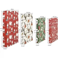 Set Da 8 Confezioni Regalo Di Natale, Dimensioni Varie, Grafiche Assortite -Offerte Playmobil || Villeroy & Boch || Ravensburger Negozio set da 8 confezioni regalo di natale dimensioni varie 3