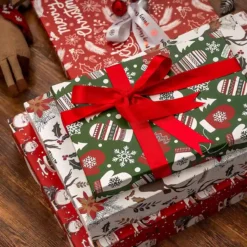 Set Da 8 Confezioni Regalo Di Natale, Dimensioni Varie, Grafiche Assortite -Offerte Playmobil || Villeroy & Boch || Ravensburger Negozio set da 8 confezioni regalo di natale dimensioni varie 4